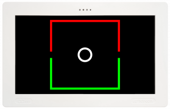 CC-100 LED LCD, R/Z polarizacija